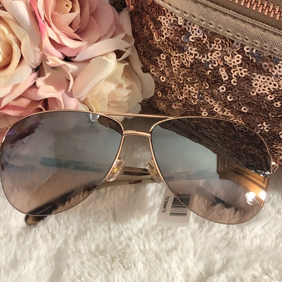 kate spade Accessories - 🌷Kate Spade Rose Gold Aviator Sunglasses